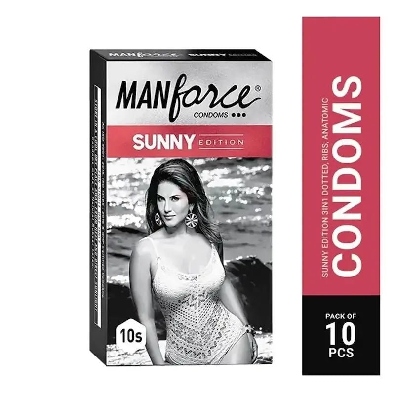 Manforce Sunny Edition Condoms For Enhanced Pleasure 10's - Beasymart