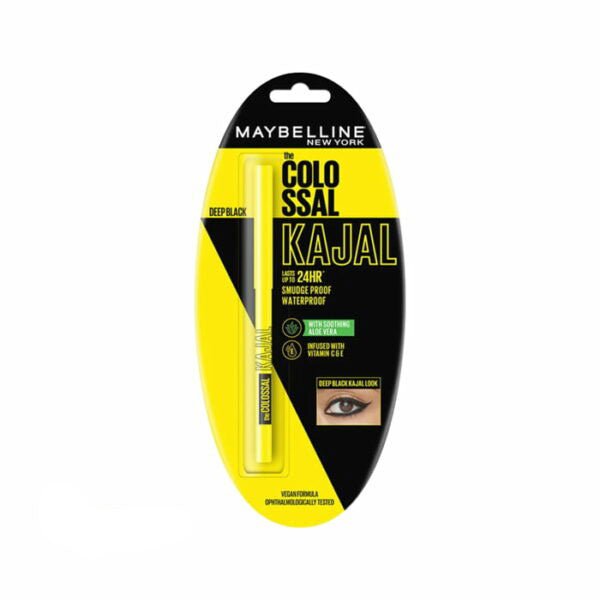 Maybelline Colossal Kohl Kajal 24H Black - 0.35gm - Beasymart