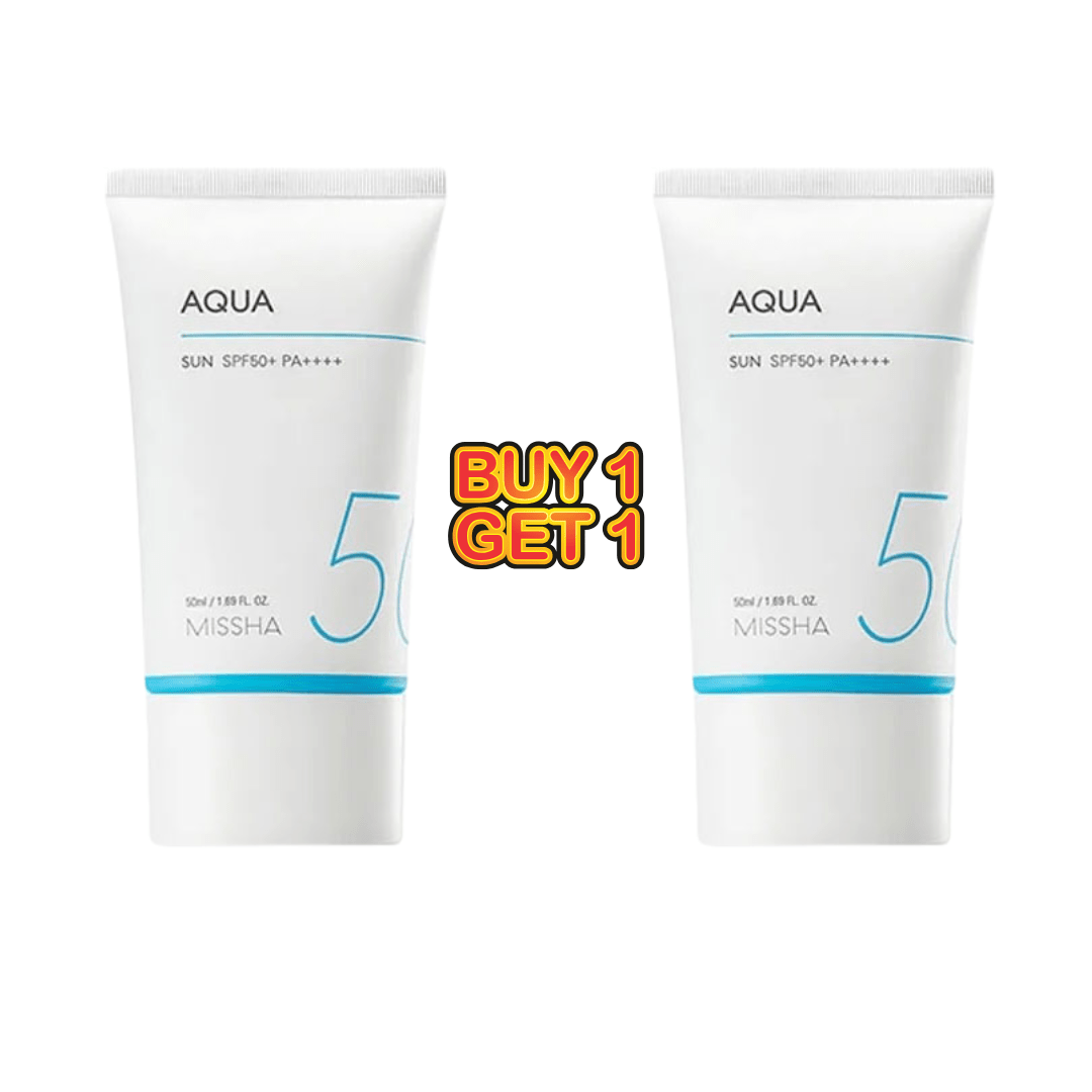 Missha All Around Safe Block Aqua Sun Gel SPF50+ PA++++ 50ml (Buy 1 Get 1 Offer) - Beasymart