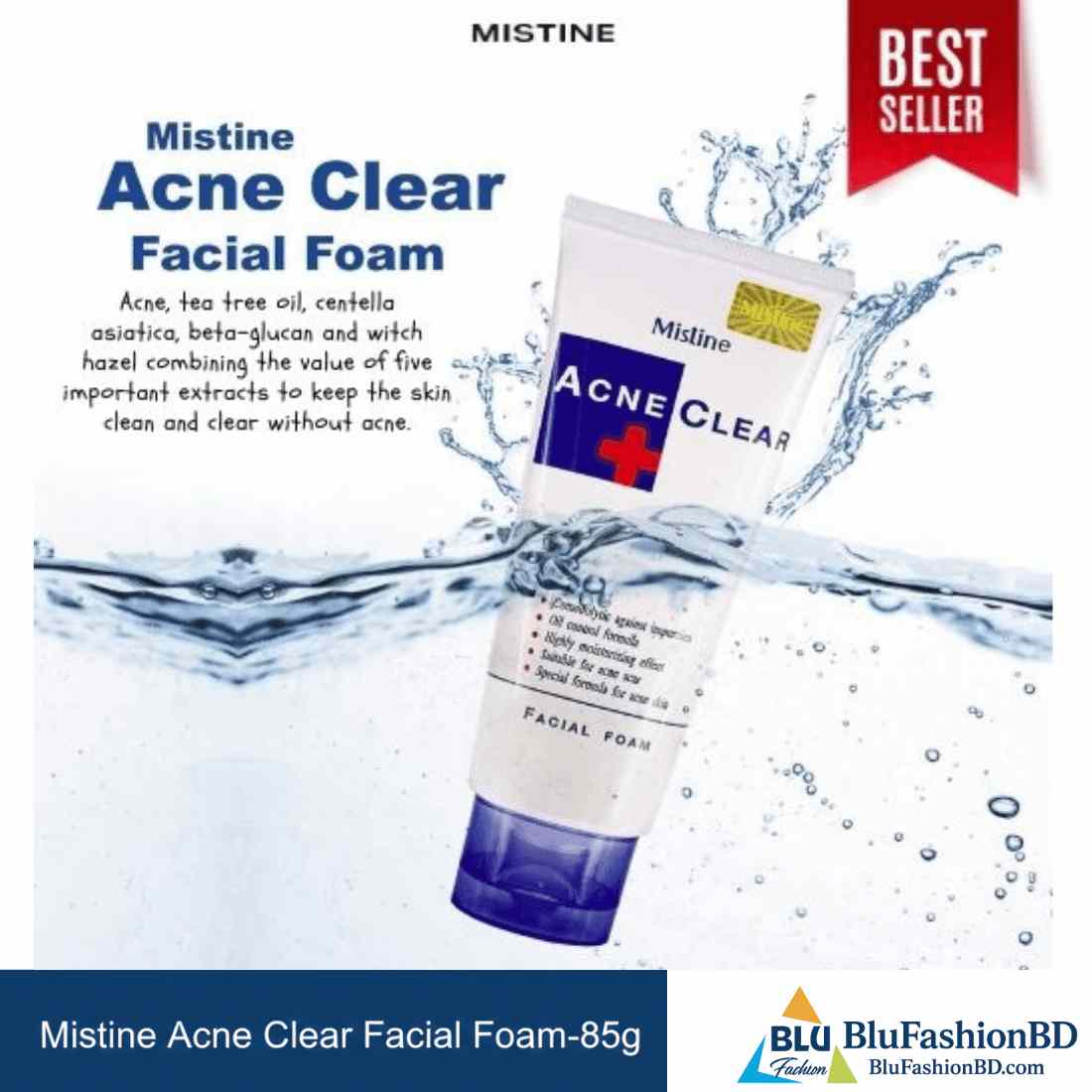 Mistine Acne Clear Facial Foam Combo Buy 2pcs Combo Offer - Beasymart