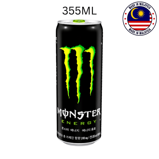Monster Energy Drink Can 355ml (Black) - Beasymart