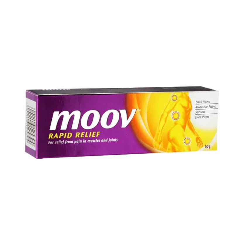 Moov Rapid Relief Cream For Joint Pain – 50g Fast-Acting Pain Relief Cream - Beasymart