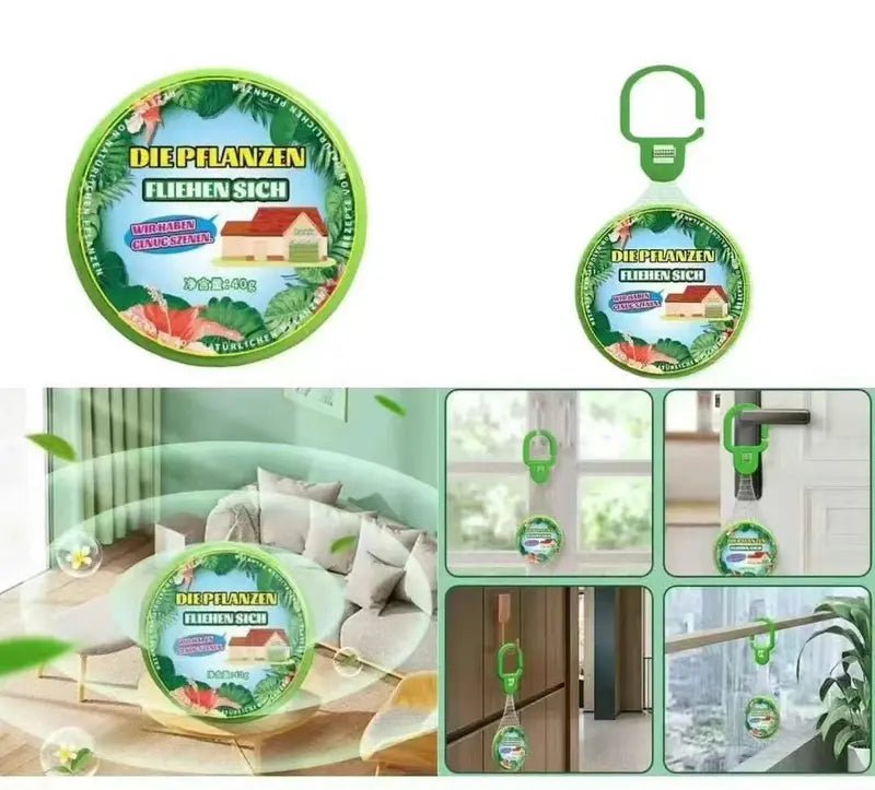 Mosquito Proof Aromatherapy Fragrance Solid Hanging Diffuser Bedroom Closet Car Home Toilet Odor Prevent Air Freshener - Beasymart