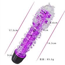 Multispeed Crystal Jelly Clitoris G-Spot Flirting Climax Orgasmm Vibrator Massager Sexx Toy Alat Sekss Perempuan GV-4 [Gspot Series] - Beasymart