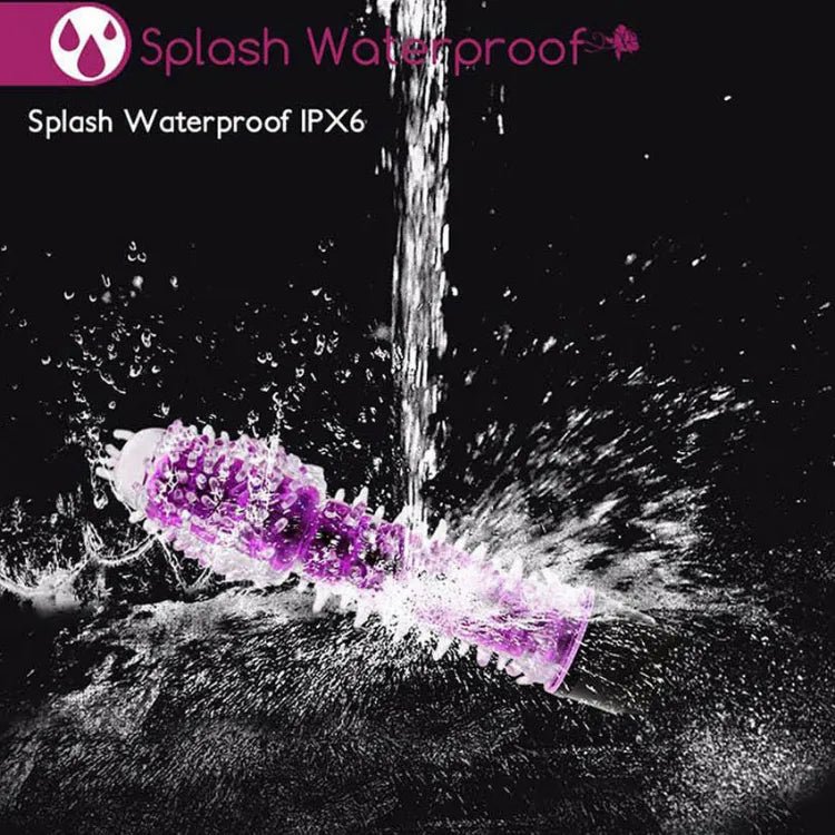 Multispeed Crystal Jelly Clitoris G-Spot Flirting Climax Orgasmm Vibrator Massager Sexx Toy Alat Sekss Perempuan GV-4 [Gspot Series] - Beasymart