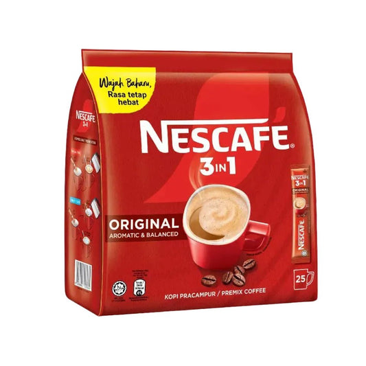 Nescafe 3in1 Original Aromatic & Balanced (18g X 25stik) 450G - Beasymart