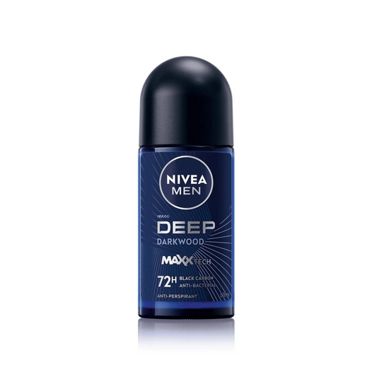Nivea For Men Deodorant Roll On Dimension Dark Wood Anti Perspirant - 50ML - Beasymart