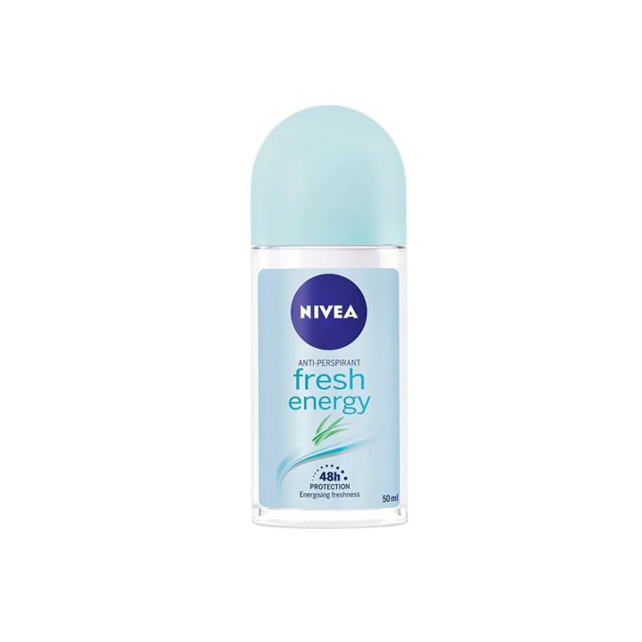NIVEA Fresh Energy Deodorant Roll On Used For Female 50ml - Beasymart