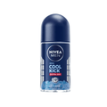 Nivea Men Roll On Cool Kick Extra Dry Cool Blue 48Hour Deodorant 50m - Beasymart