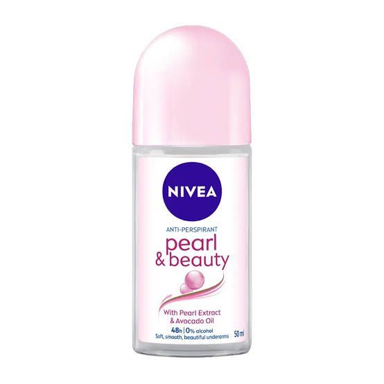 Nivea Pearl & Beauty Female Deo Roll On - 50ml - Beasymart