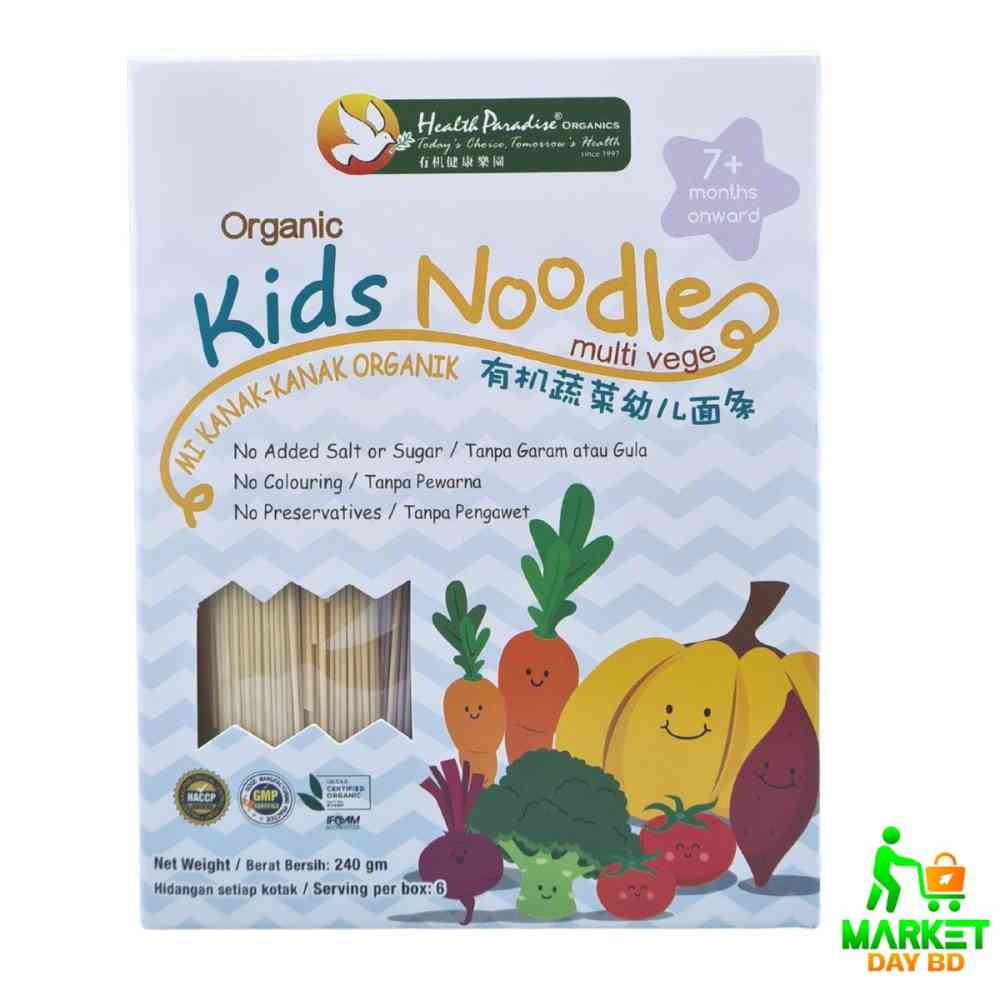 Organic Baby Noodles 7+ months 240g (Malaysia) - Beasymart