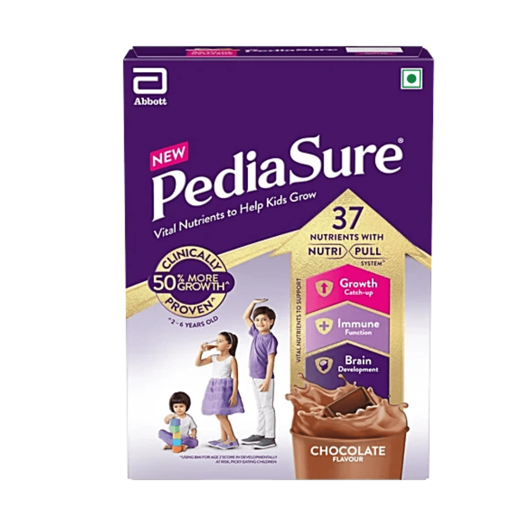 Pediasure Complete Nutrition Premium Chocolate Flavour Milk Powder 375 India - Beasymart
