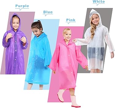 PVC- Polyester Rain Coat For Kids ( Boy Or Girl) - Beasymart