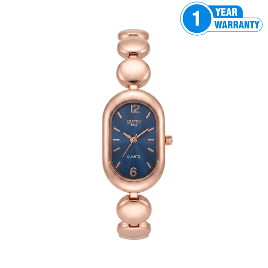 Queen Time Oval Bracelet Quartz Women Watch - M065 - Beasymart