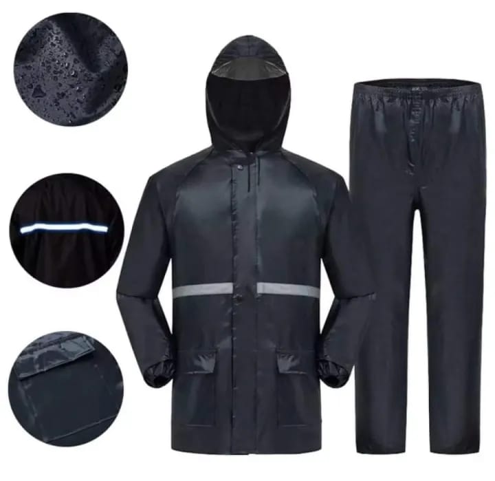 Raincoat Super Orbit Double Part Rain Coat Heavy Deauty - Beasymart