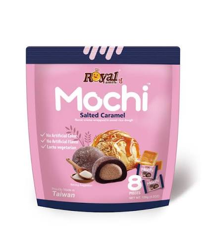 Royal Family Mochi Salted Caramel 8 Pieces Pack Chocolate - Beasymart