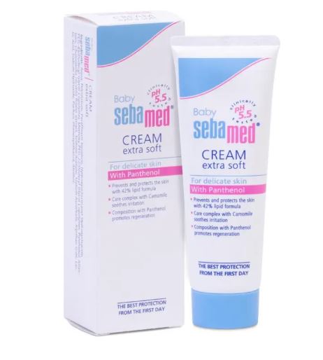 Sebamed Baby Cream Extra Soft Ph 5.5 Panthenol And Jojoba Oil 50ml - Beasymart
