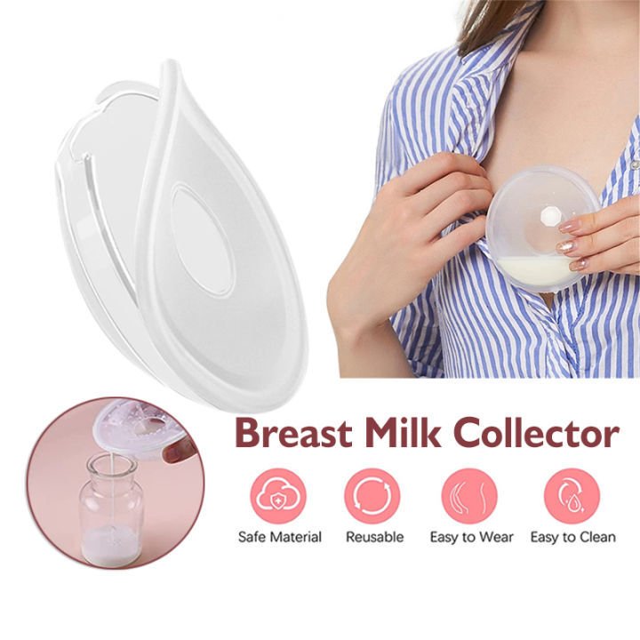 Silicone Wearable Breast Milk Collector 1 Piece Bra-Friendly Milk Saver - Beasymart
