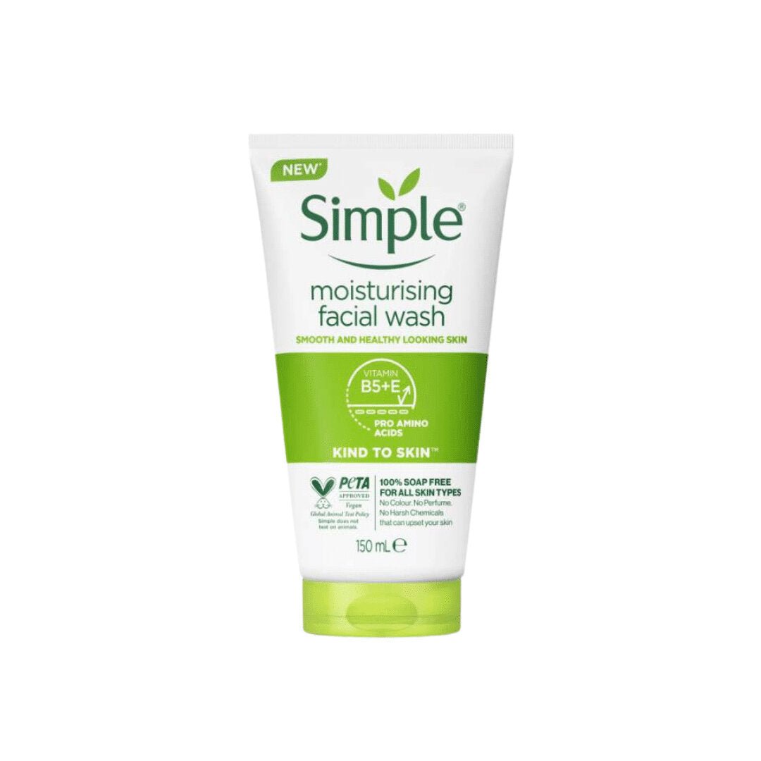 Simple Moisturising Facial Wash 150ml - Simple Skincare - Beasymart