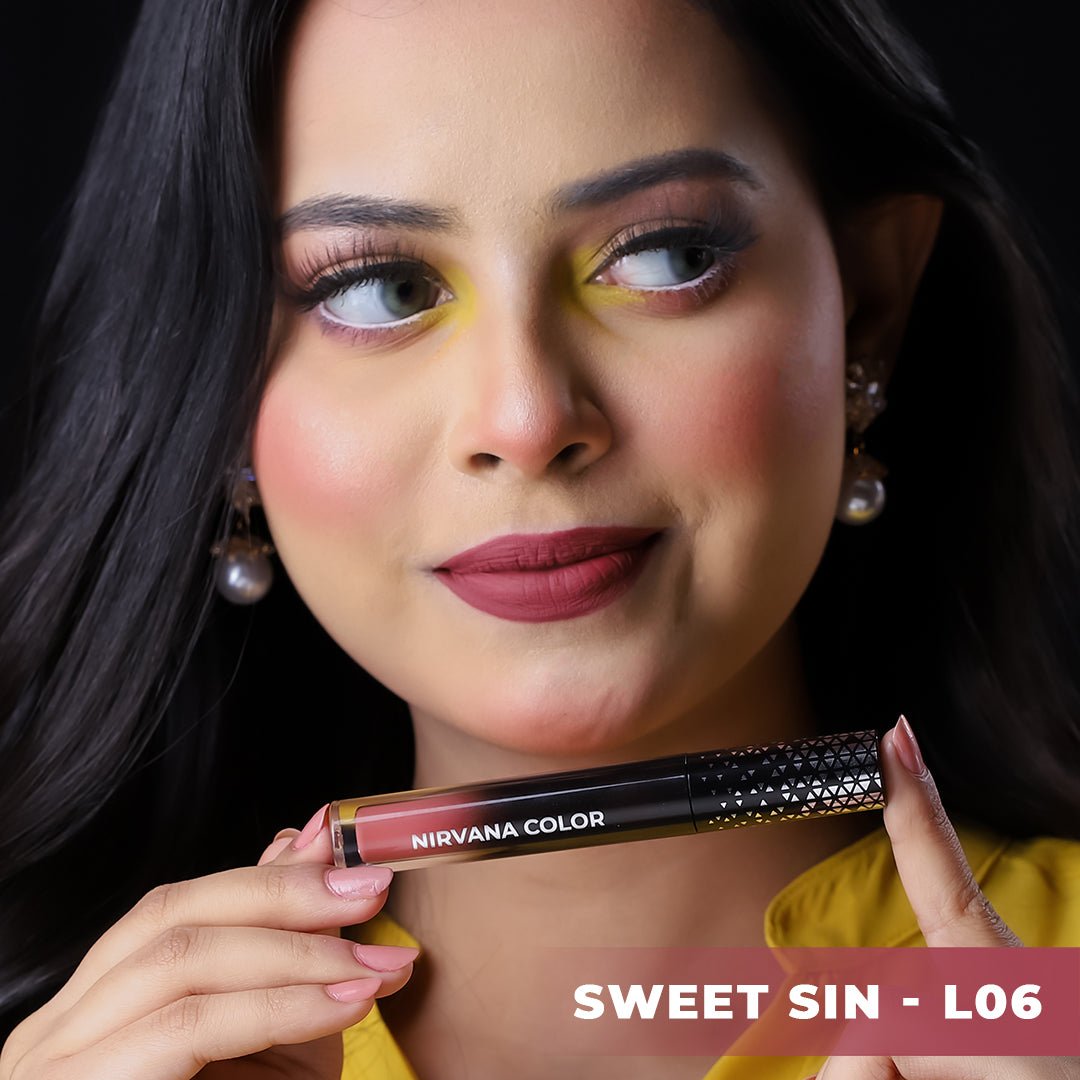 Sweet Glam Lip Combo – Wet n Wild Give Me Mocha + Nirvana Color Sweet Sin L06 - Beasymart