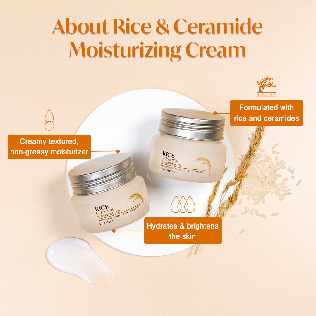The Face Shop Rice Ceramide Moisturizer Cream 50ml - Beasymart