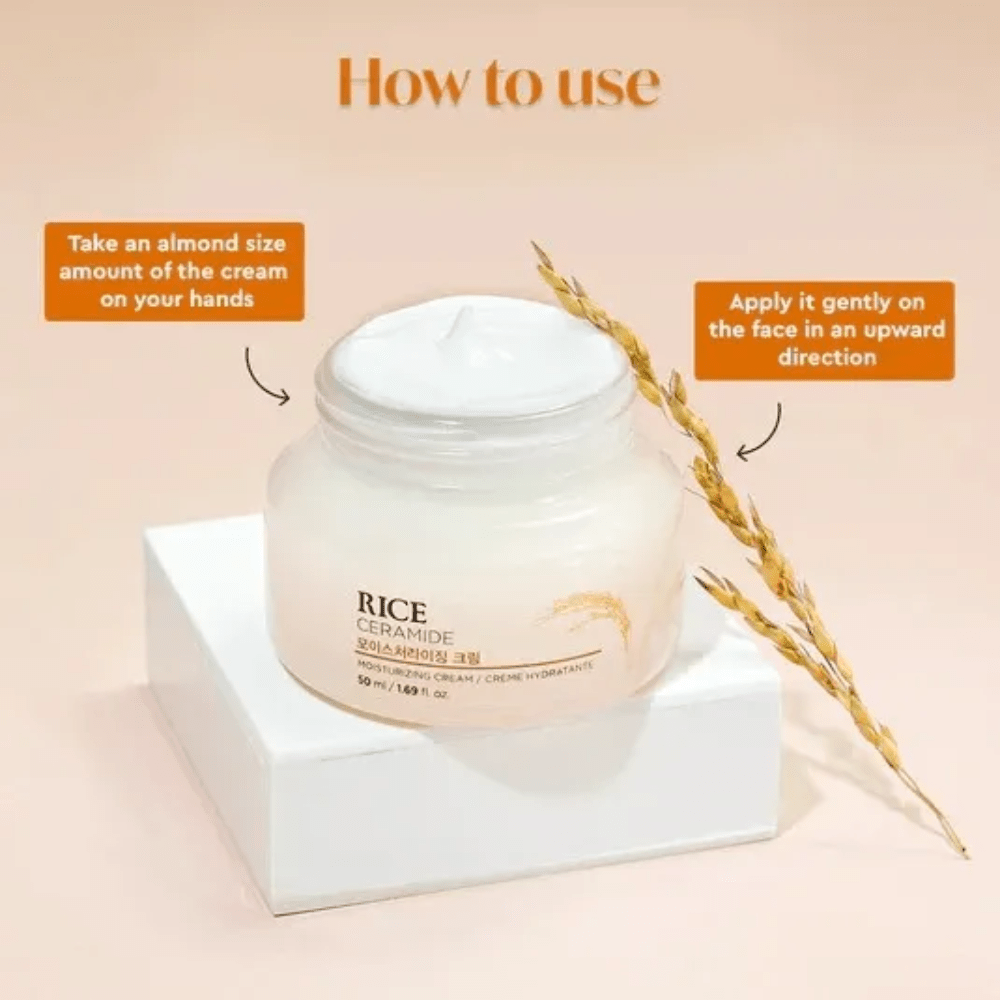 The Face Shop Rice Ceramide Moisturizer Cream 50ml - Beasymart