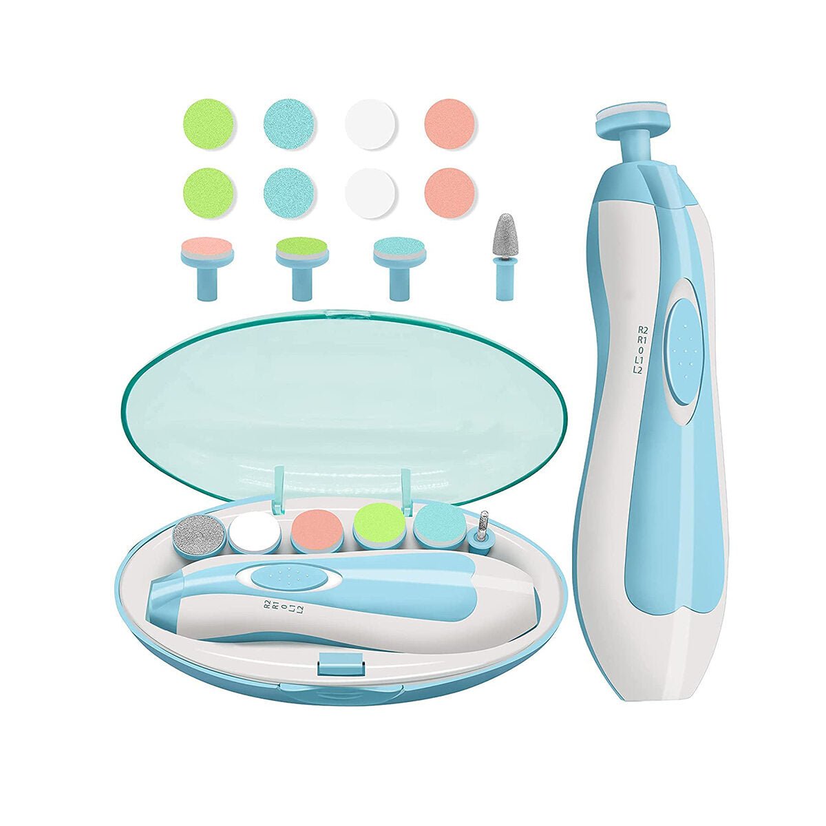 Trimmer Baby Care Set Electric Manicure Gift Set Electric Nail Cutter For Baby - Beasymart