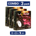U & ME Long Love Condom 3's X 3 Pack Combo - Beasymart