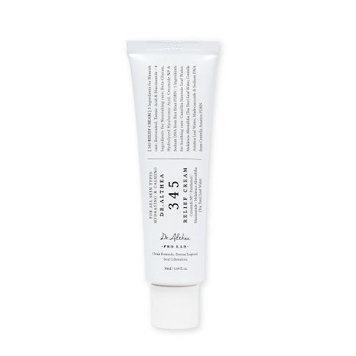 Dr.Althea 345 Relief Cream | Daily Face Moisturizer For Soothing Recovery And Blemish Care With PDRN & Niacinamide | Korean Vegan Skincare For All Skin Types 50ml