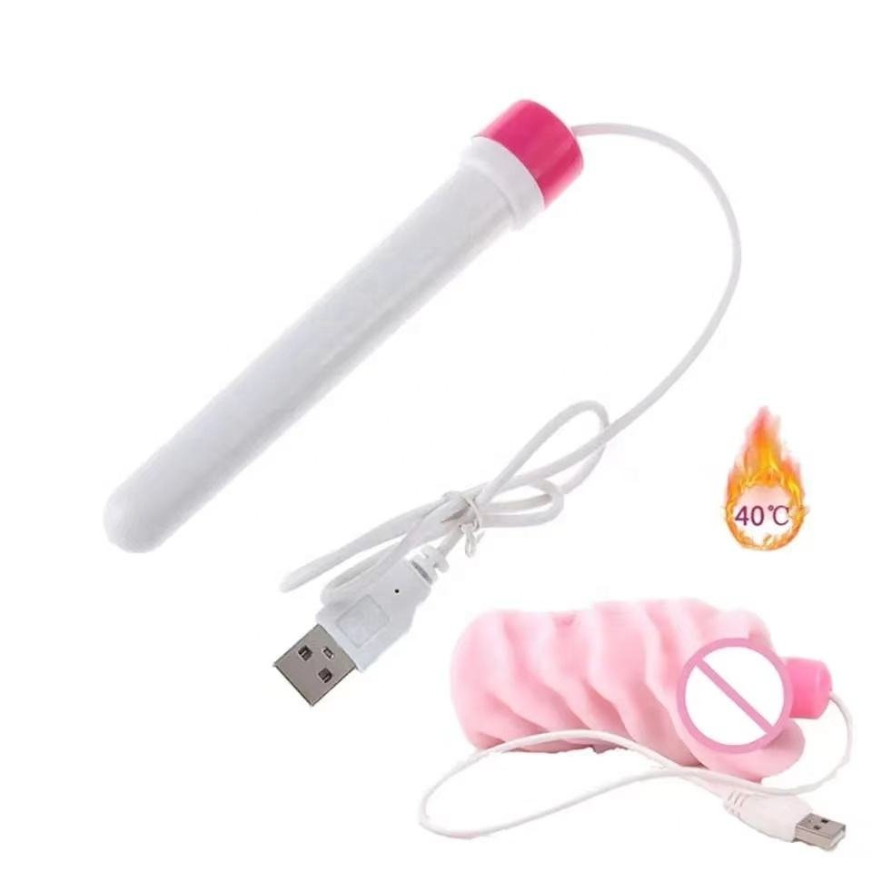 USB Masturbator Heater Rod For Women Use Vagina Warming Stick Accessories Sex Toy for Women Sex tools - Beasymart