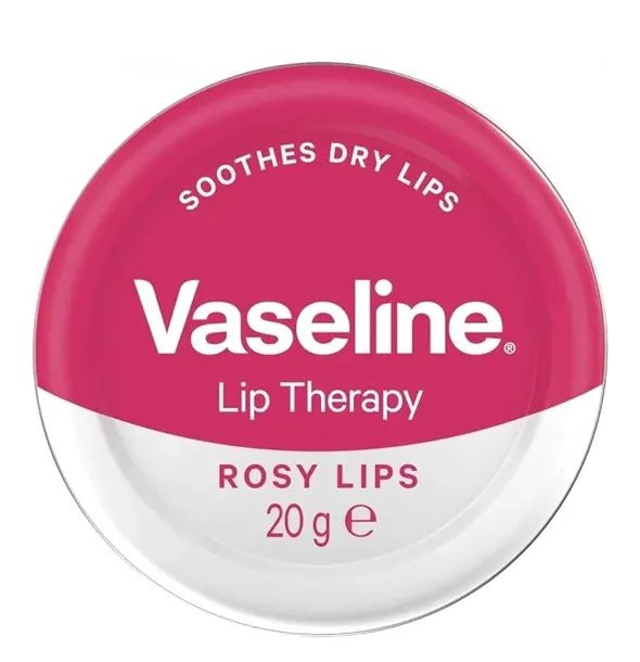 Vaseline Lip Therapy Rosy Lips – 20g Soothes Dry Lips Moisturizing Lip Balm - Beasymart