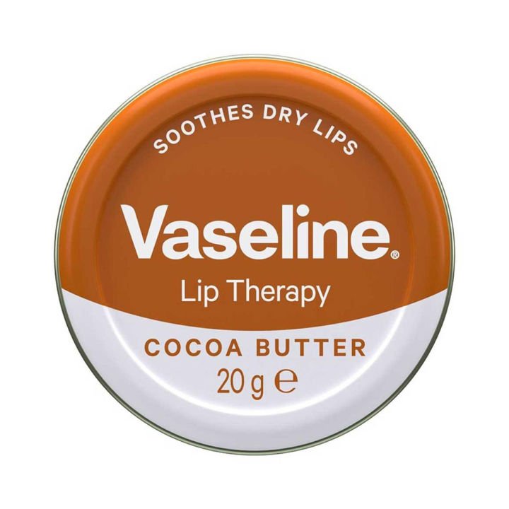 Vaseline Lip Therapy With Cocoa Butter Moisturizing And Conditioning Lip Balm for Soothes Dry Lips 20g - Beasymart