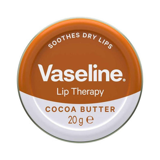 Vaseline Lip Therapy With Cocoa Butter Moisturizing And Conditioning Lip Balm for Soothes Dry Lips 20g - Beasymart