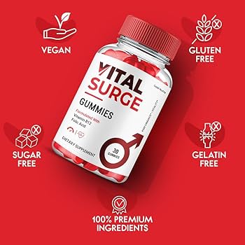 Vital Surge Multivitamin Soft Candy 60 Piece Capsules B Group Folic Acid Gummies Supplement Multivitamins For Increase Stamina - Beasymart