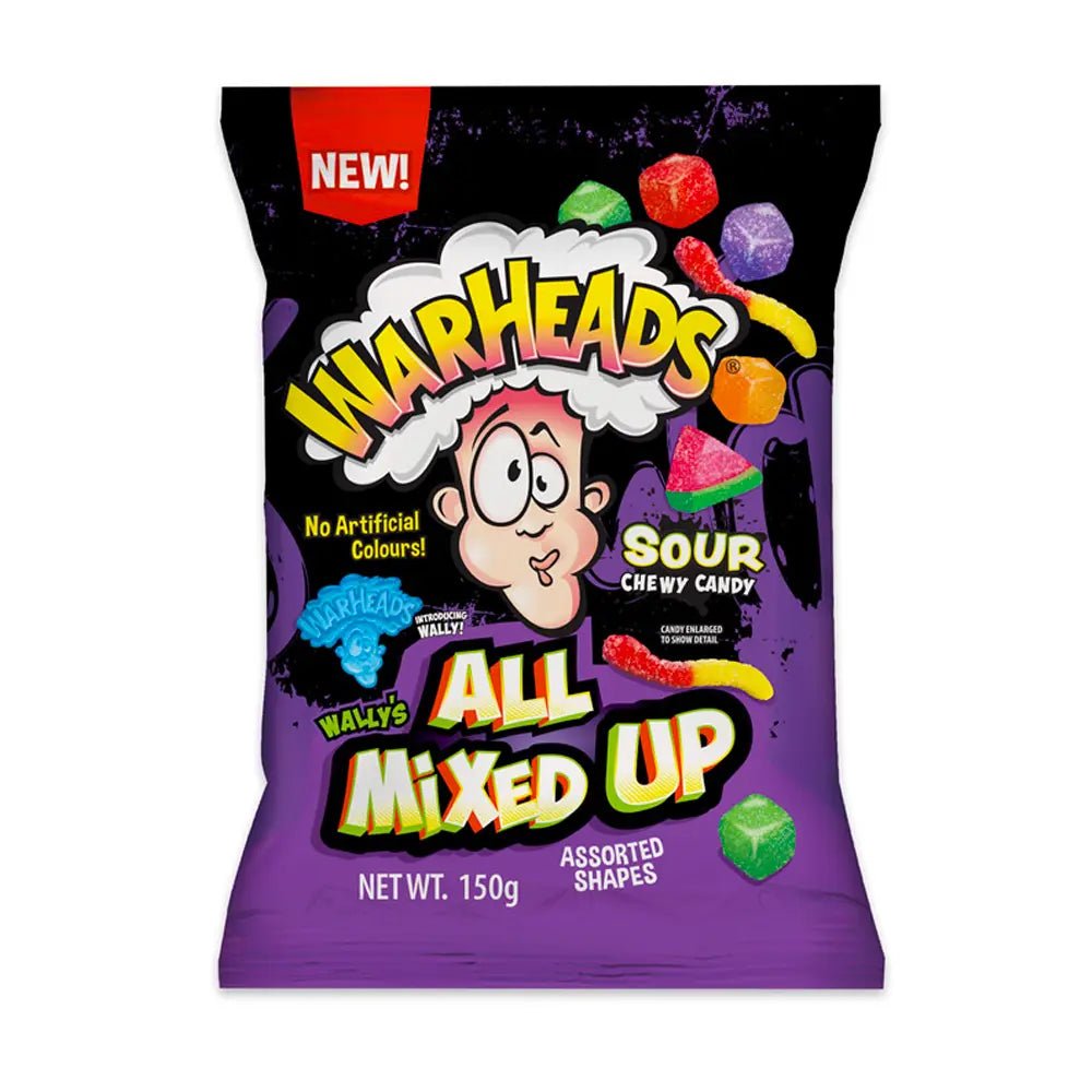 Warheads All Mixed Up 150g Sour Candy - Beasymart
