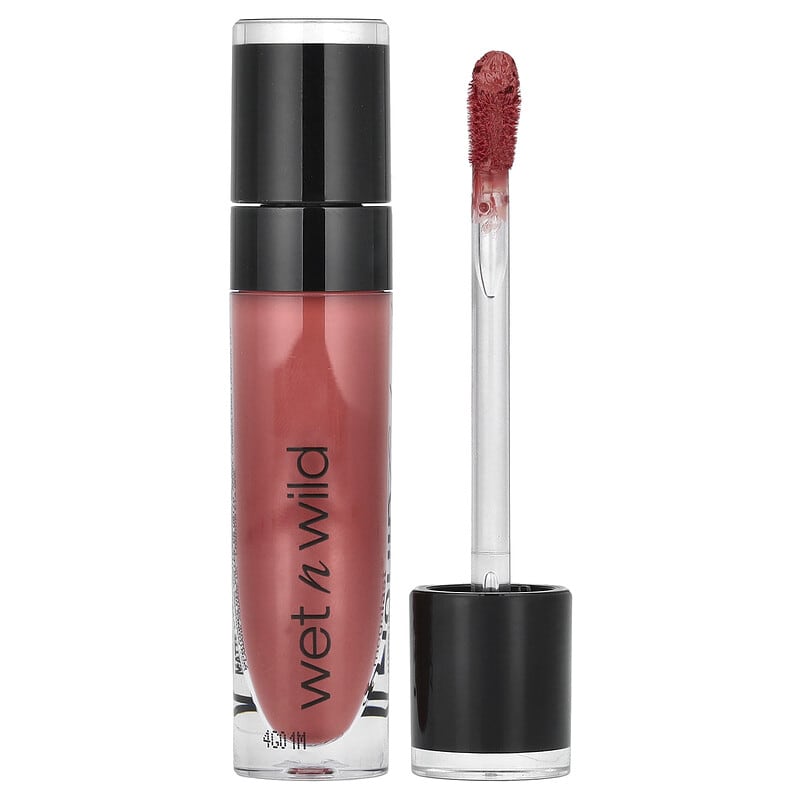 Wet n Wild MegaLast Liquid Catsuit Matte Lipstick - Give Me Mocha | চকোলেট ব্রাউন ম্যাট লিপস্টিক দীর্ঘস্থায়ী - Beasymart