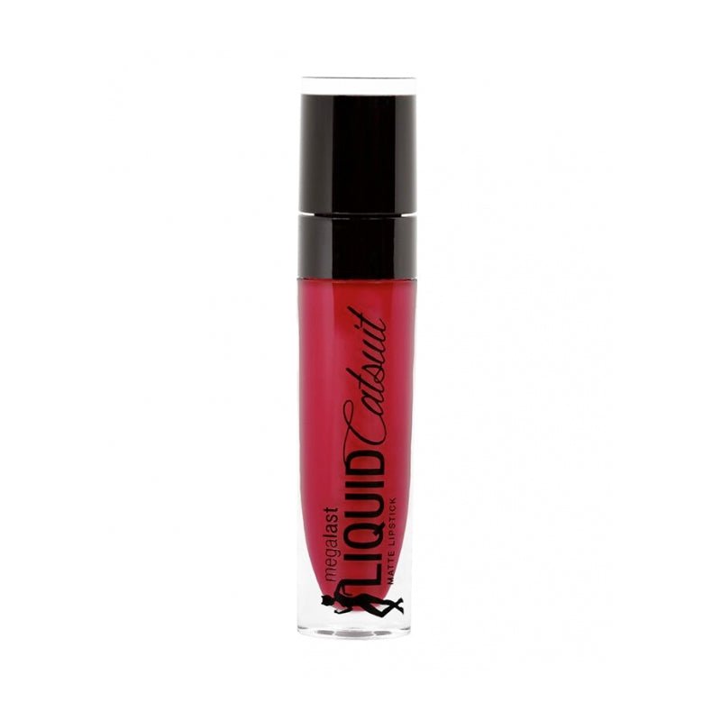 Wet n Wild MegaLast Liquid Catsuit Matte Lipstick - Missy and Fierce | ব্রাইট পিংক-রেড ম্যাট লিপস্টিক দীর্ঘস্থায়ী - Beasymart