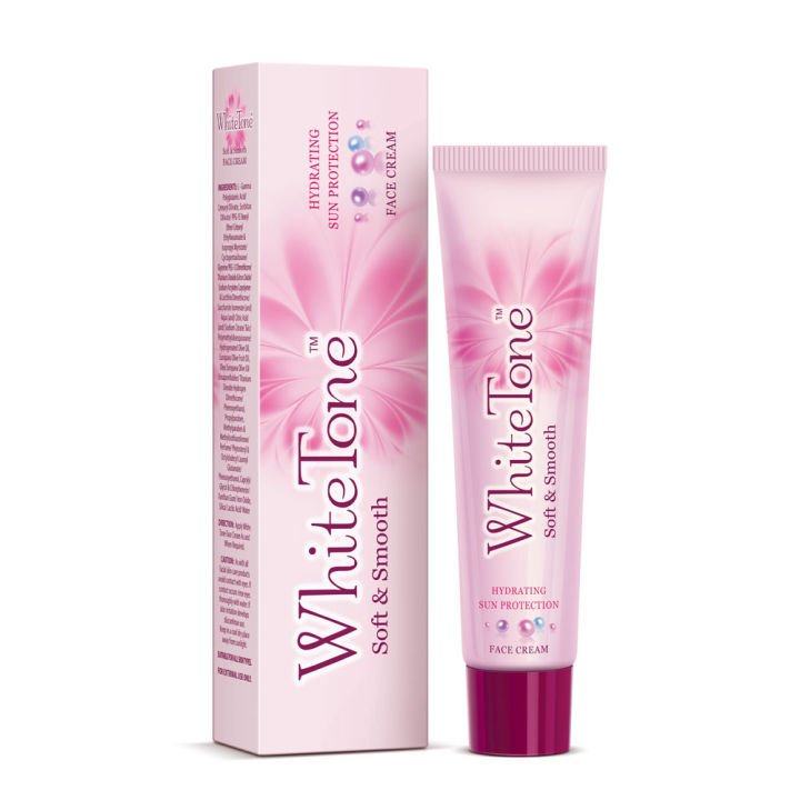 White Tone Soft & Smooth Hydrating Sun Protection Soft & Smooth Face Cream 25gm - Beasymart