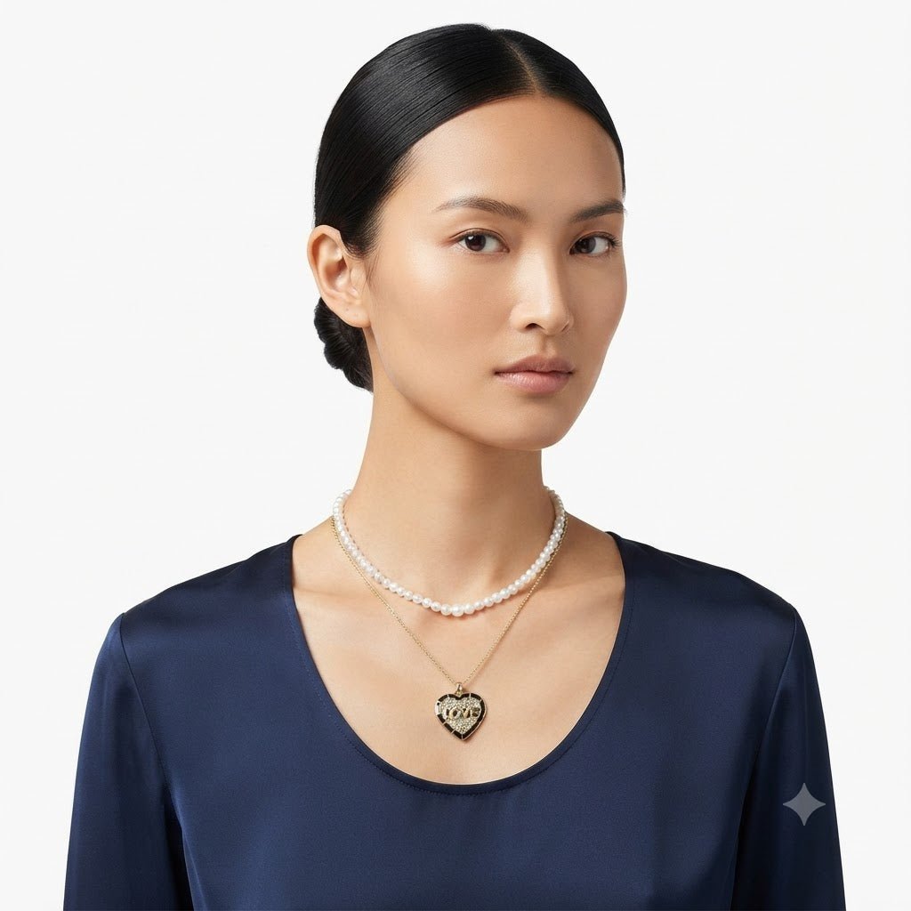 Women’s Chain Necklace Set – N05 - Beasymart