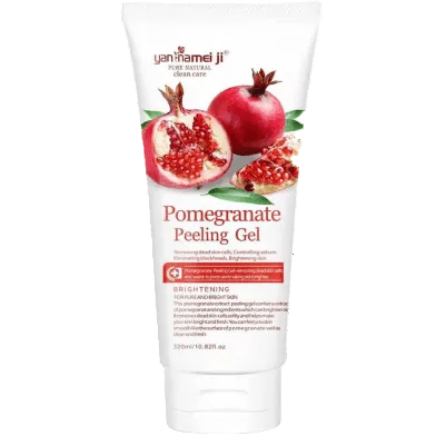 Yan Namei Ji Pure Natural Clean Care Pomegranate Peeling Gel Removing Dead Skin Cells, Controlling Sebum, Eliminating Blackheads, Made In P.R.C - Beasymart