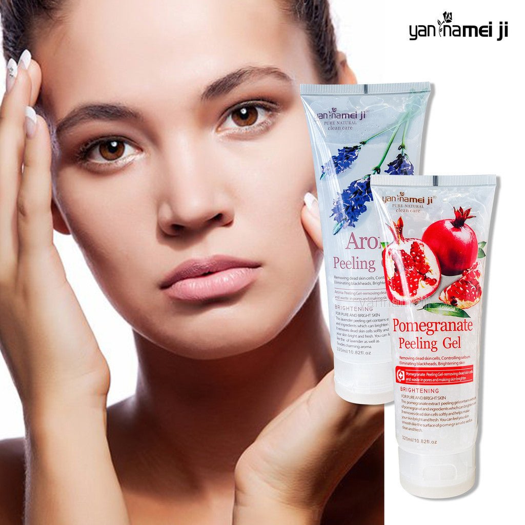 Yan Namei Ji Pure Natural Clean Care Pomegranate Peeling Gel Removing Dead Skin Cells, Controlling Sebum, Eliminating Blackheads, Made In P.R.C - Beasymart